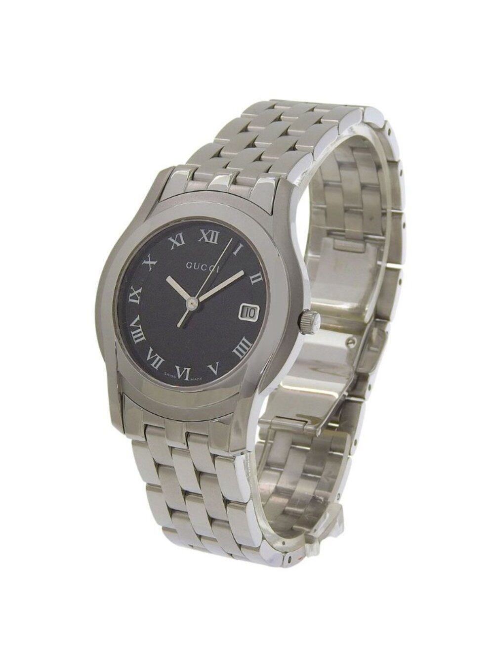 Gucci Class Stainless Steel Quartz Analog Display Black Dial Watch - Picture 2 of 8